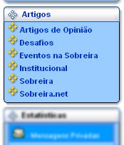 Novo Bloco Artigos no Sobreira.net.